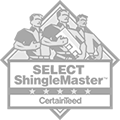 select shingle master certified logo
