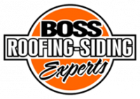 Boss Roofing Siding Logo