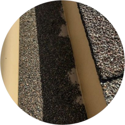 Granules In Gutters