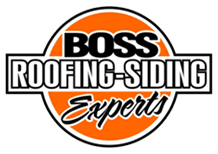 boss roofing siding logo