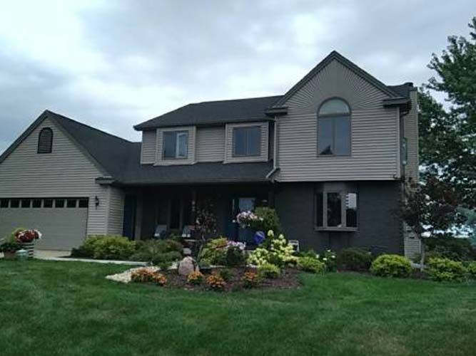 should i stay home during my roof replacement