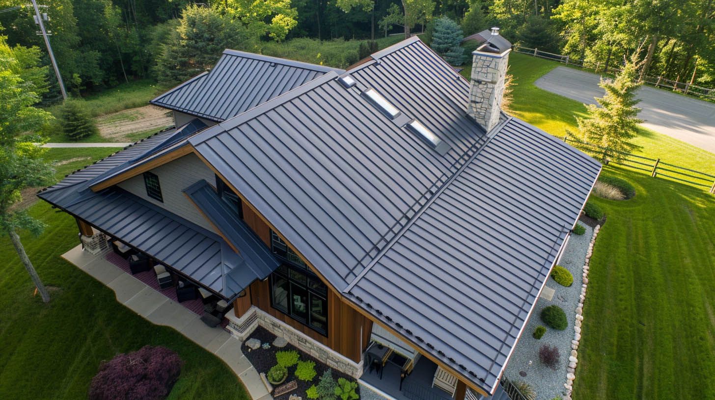 Standing Seam Metal Roofing Modern Look With Superior Durability