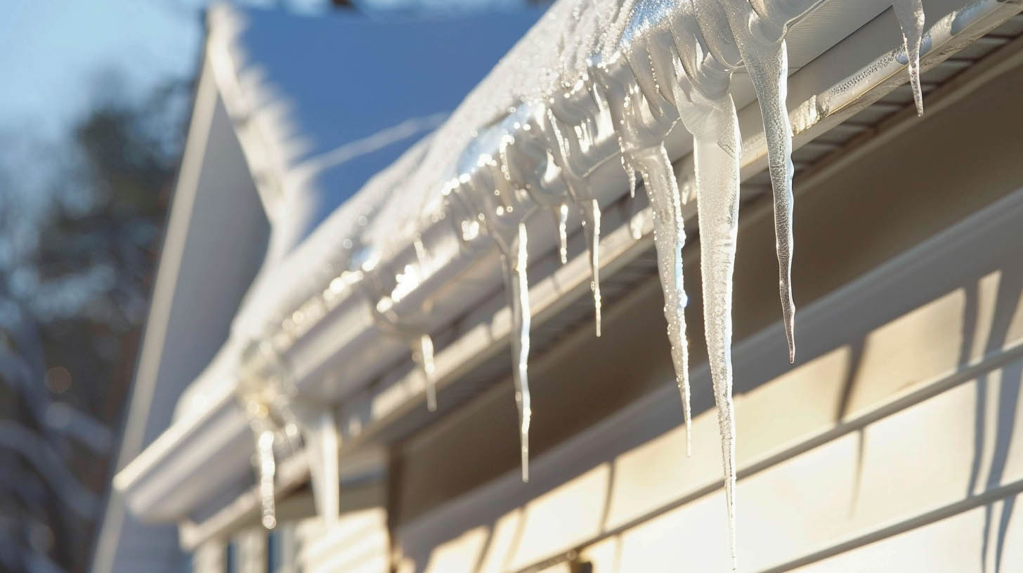 Understanding The Ice Dam Cycle On Roof Edges