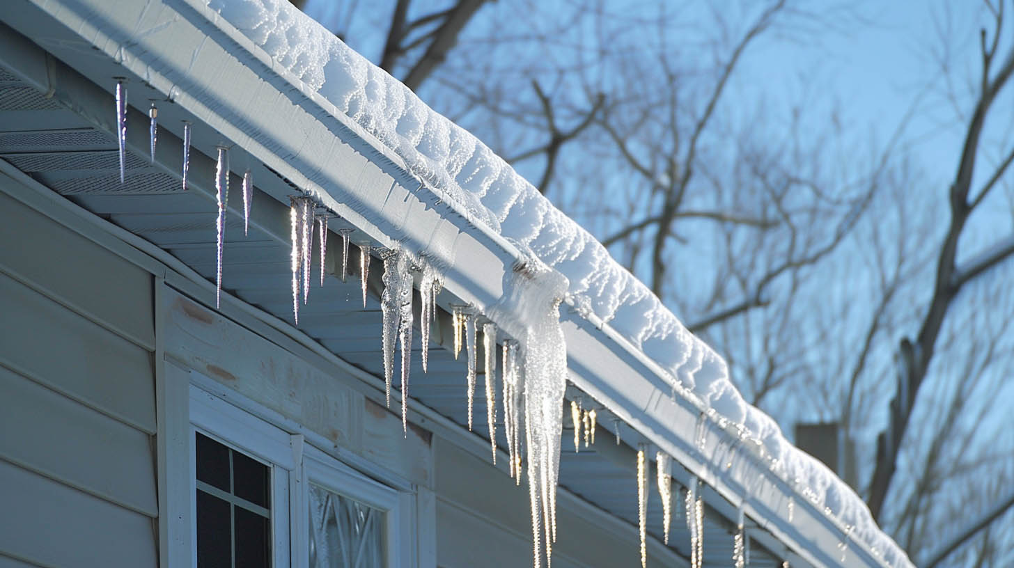 Understanding The Ice Dam Cycle On Roof Edges